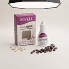 Nail glue for artificial nails, tips & wraps