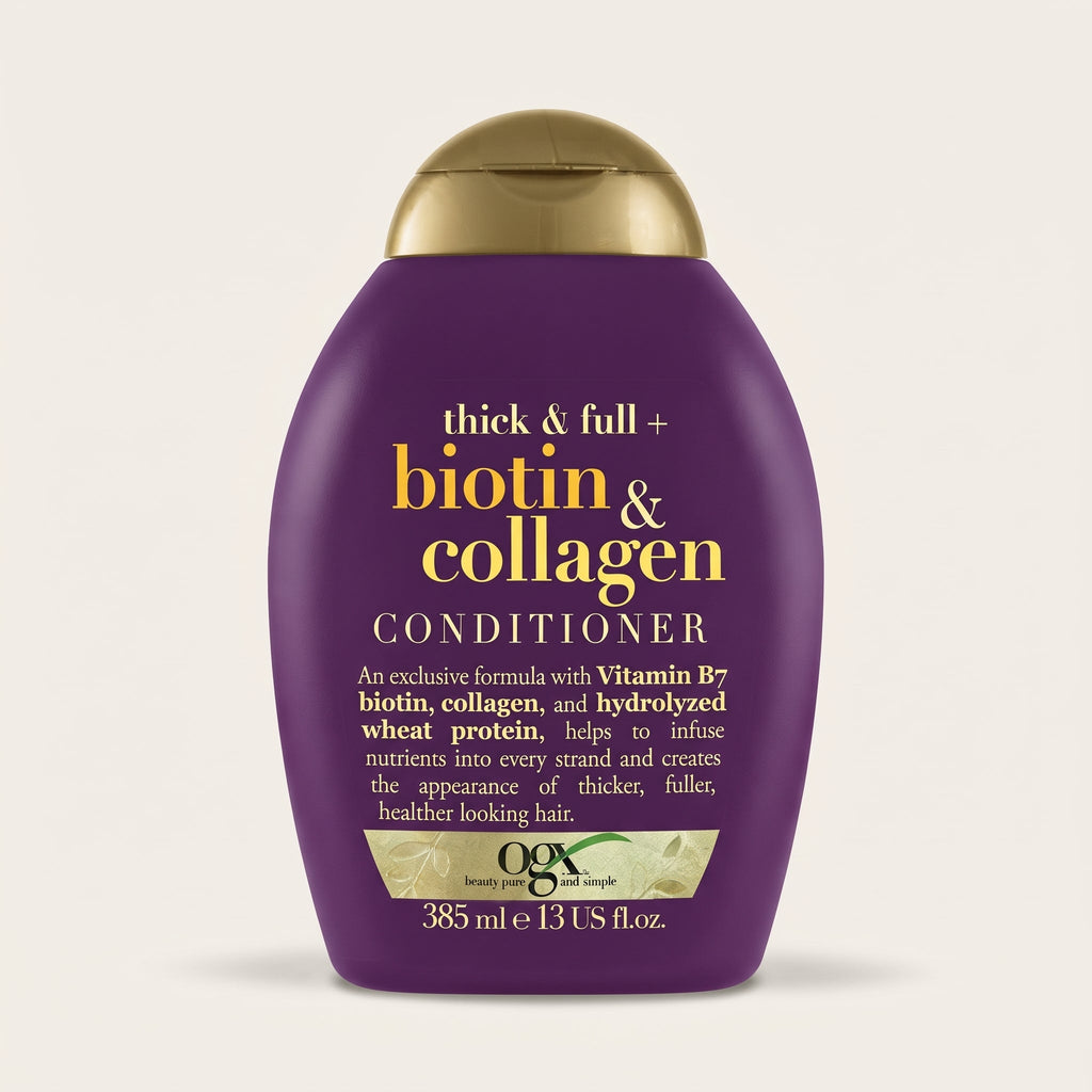 OGX Thick & Full + Biotin & Collagen Conditioner, Sulfate Free, 385ml – image 5