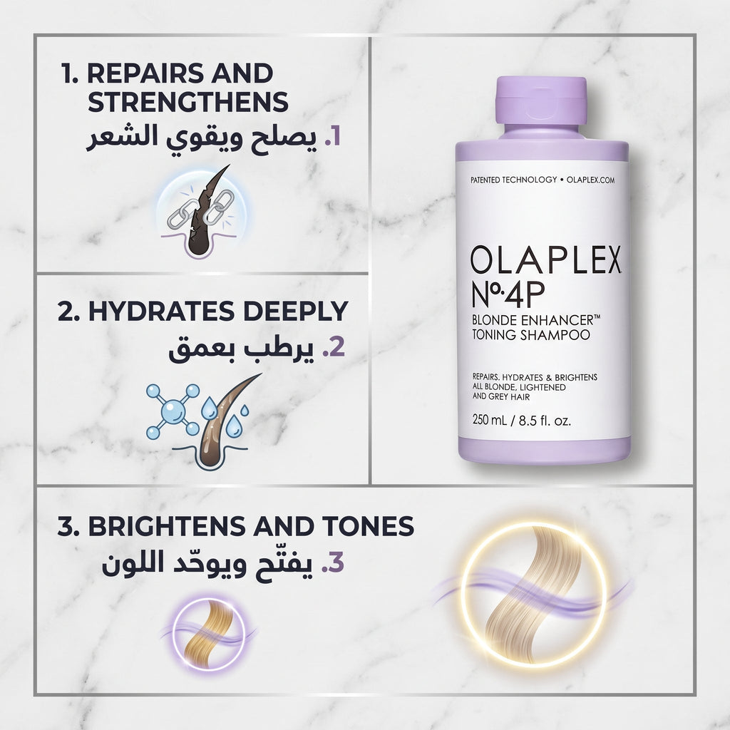 Olaplex No.4P Toning Shampoo – image 6