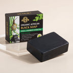 Organic Handmade African Black Soap for Dark Remover Skin Whitening Soap – image 9