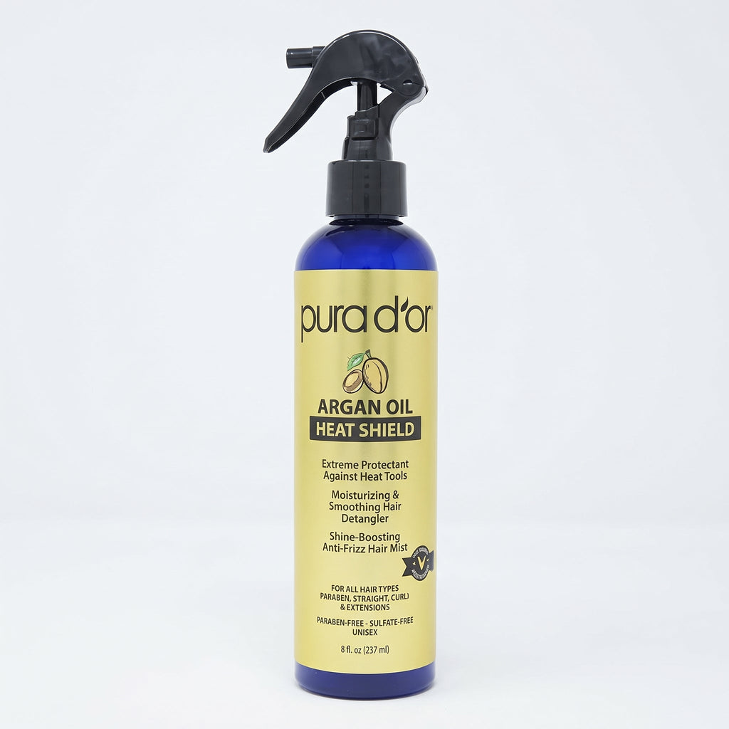 PURA D'OR Argan Oil Heat Shield Protectant Spray