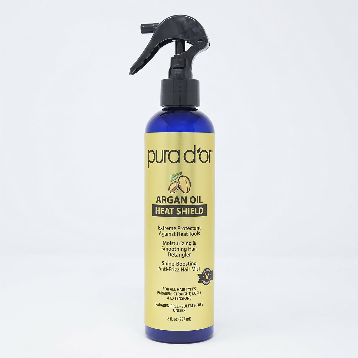 PURA D'OR Argan Oil Heat Shield Protectant Spray