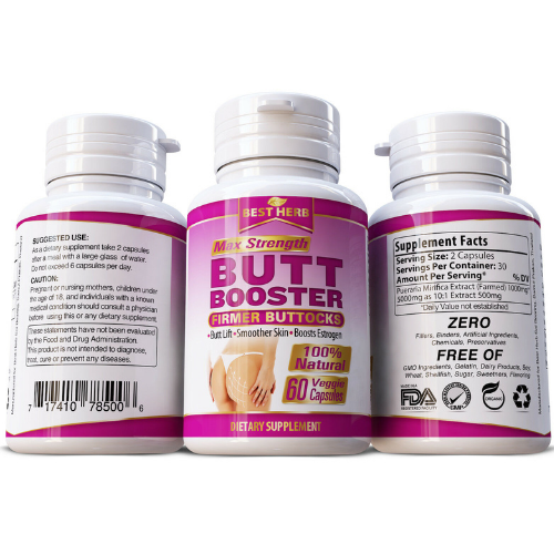 Butt Booster Bottom Lift & Enlargement Capsules