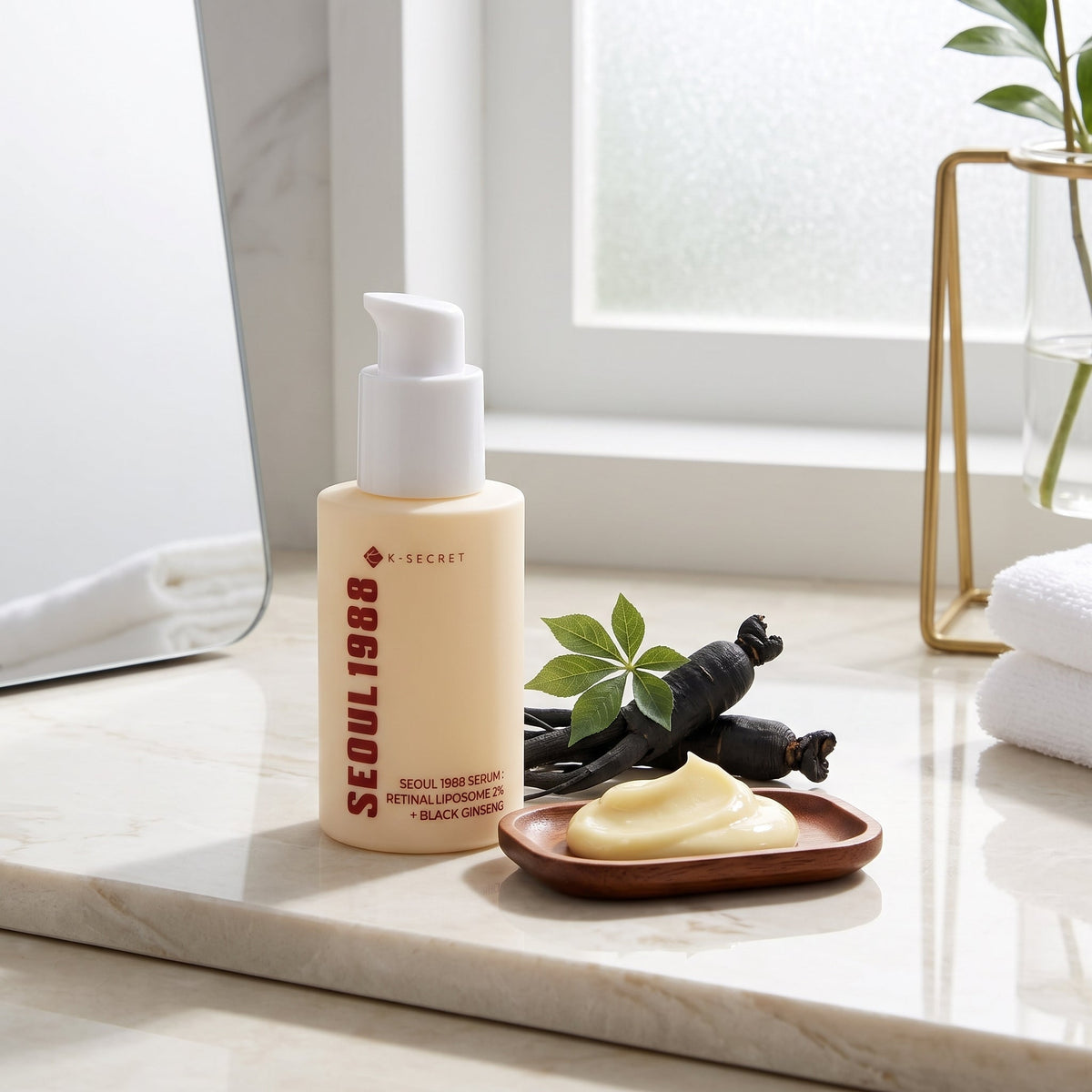 Seoul 1988 Retinal + Black Ginseng Serum – image 4