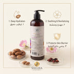 Shower Gel Active Shine With Revitalizing Argan Oil And Wild Rose Plant Extract 500 Ml – image 3