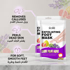 OEM/ODM Natural Herbal Pedicure Foot Spa Mask Removal Calluses Crack Heel Skin Whitening Lavender Exfoliating Foot Mask – image 5