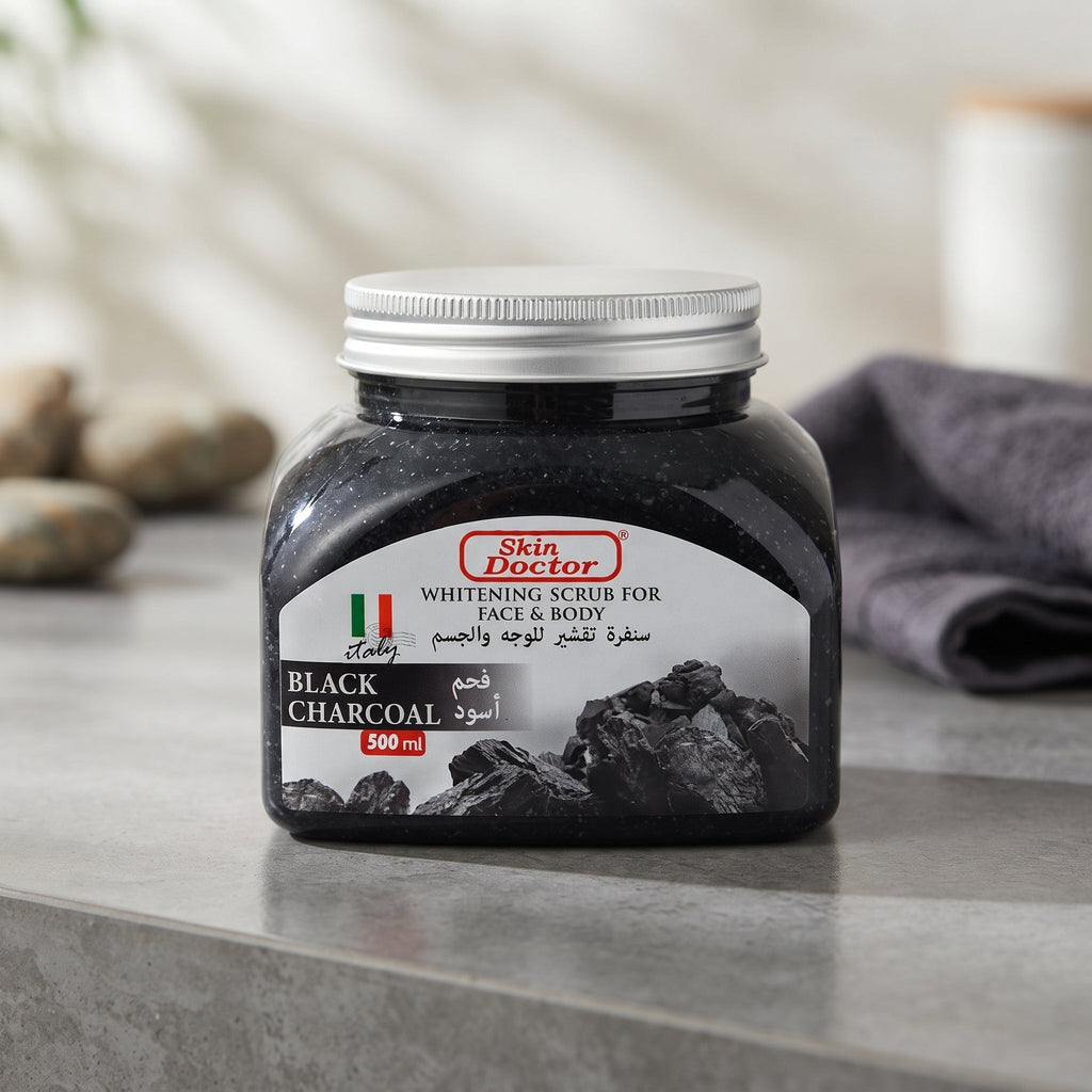 SKIN DOCTOR WHITENING SCRUB (BLACK CHARCOAL) – image 10