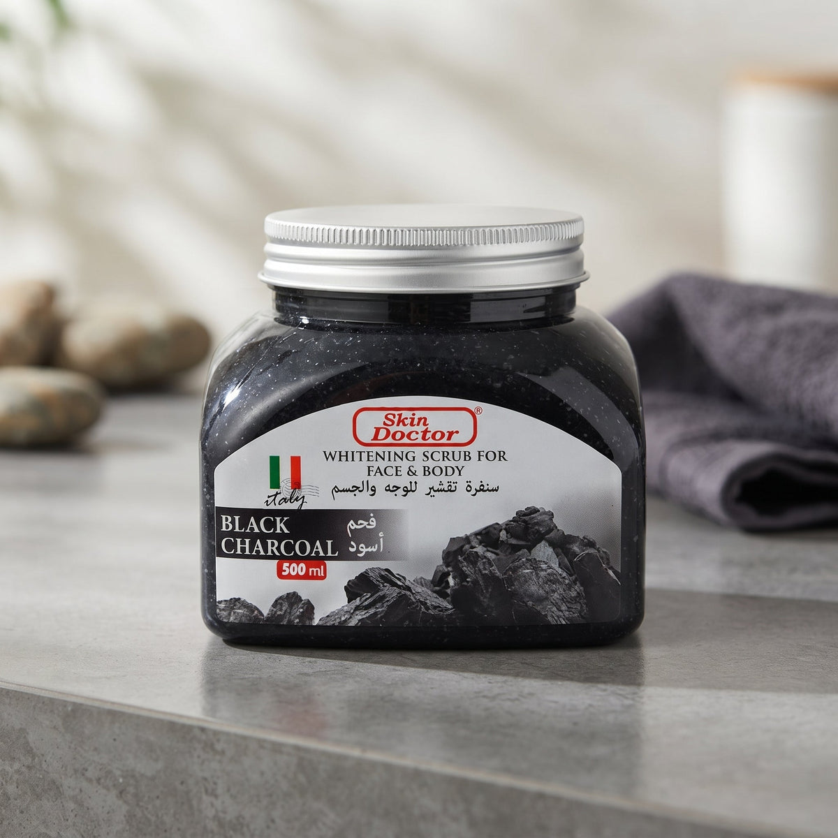 SKIN DOCTOR WHITENING SCRUB (BLACK CHARCOAL) – image 10