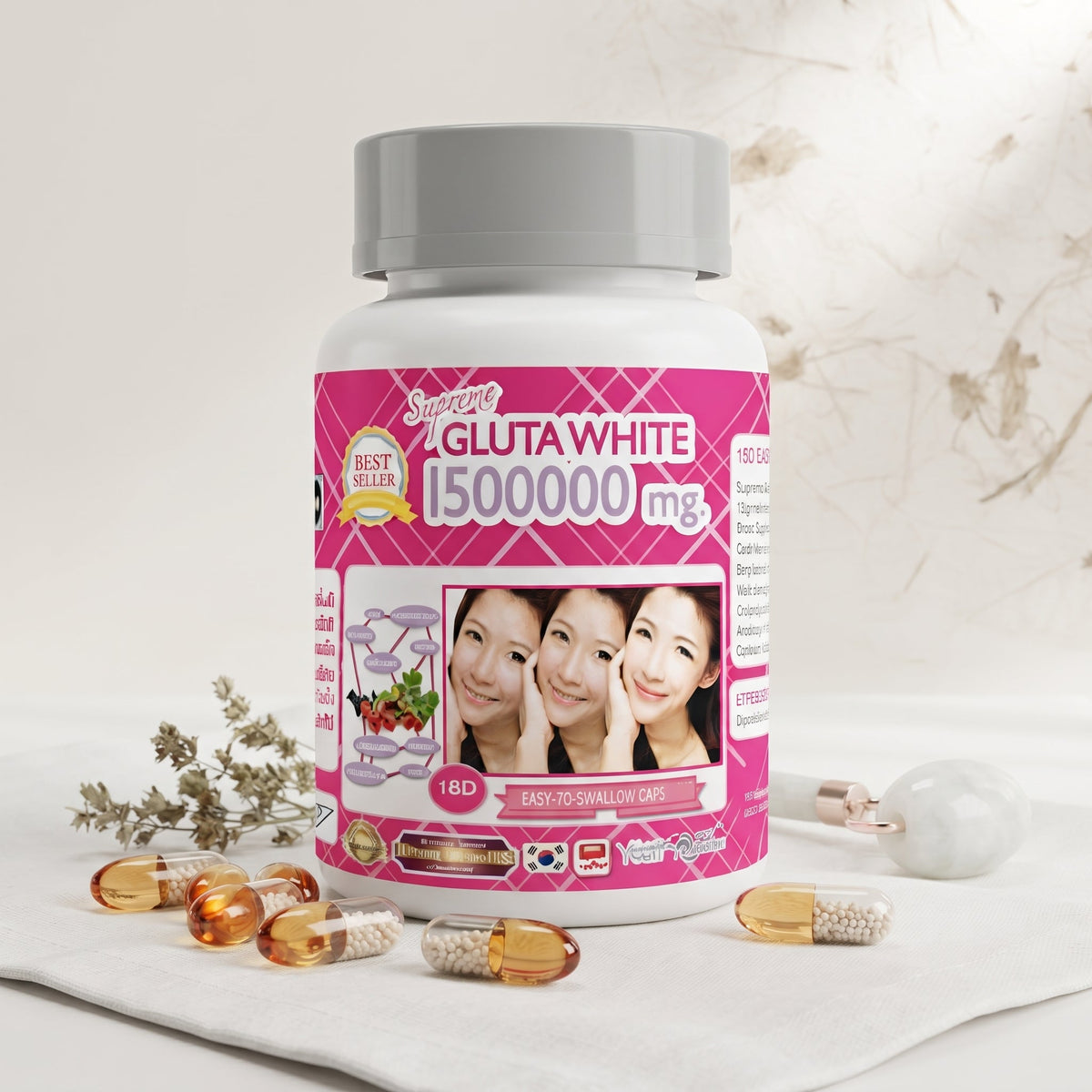 Gluta White 1500000 mg