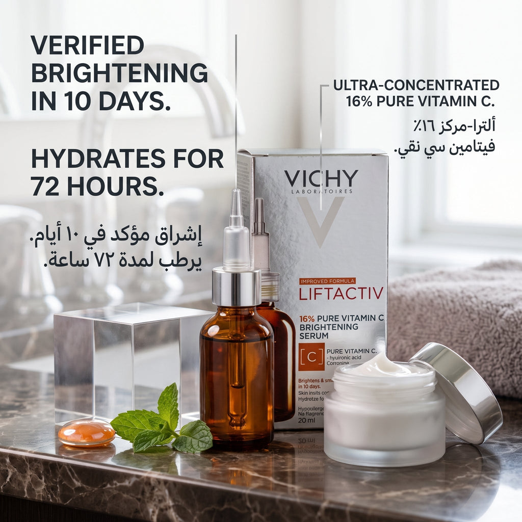 Vichy Liftactiv 16% Pure Vitamin C Brightening Serum 30ml – image 4