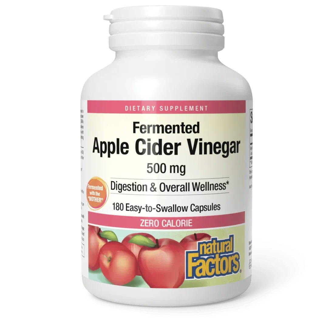 Fermented Apple Cider Vinegar 500mg 180 Caps